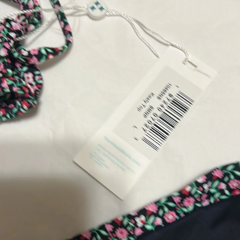 NEW 2 pc Frankie’s bikinis swim Izabella kealy halter top & bottom size L/XL